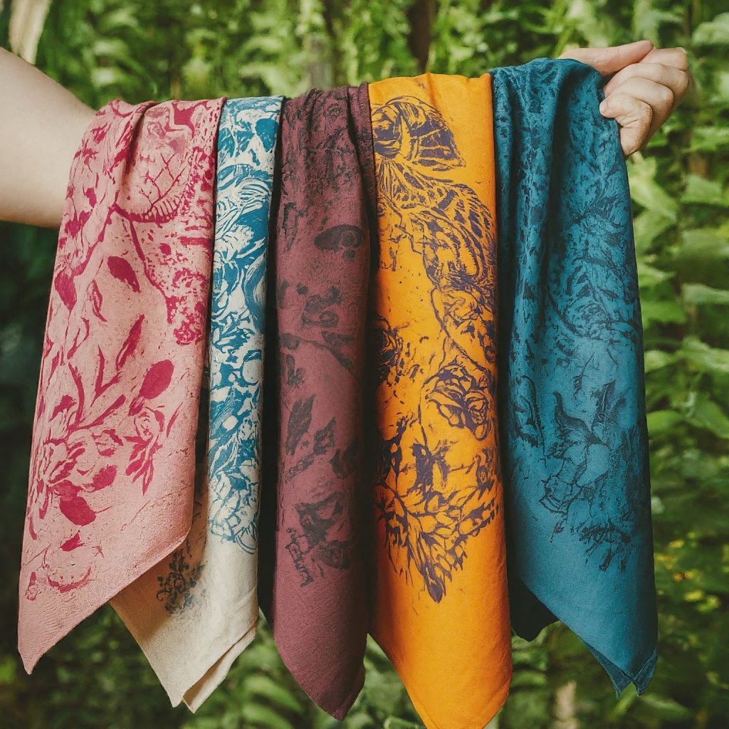 organic cotton custom bandanas
