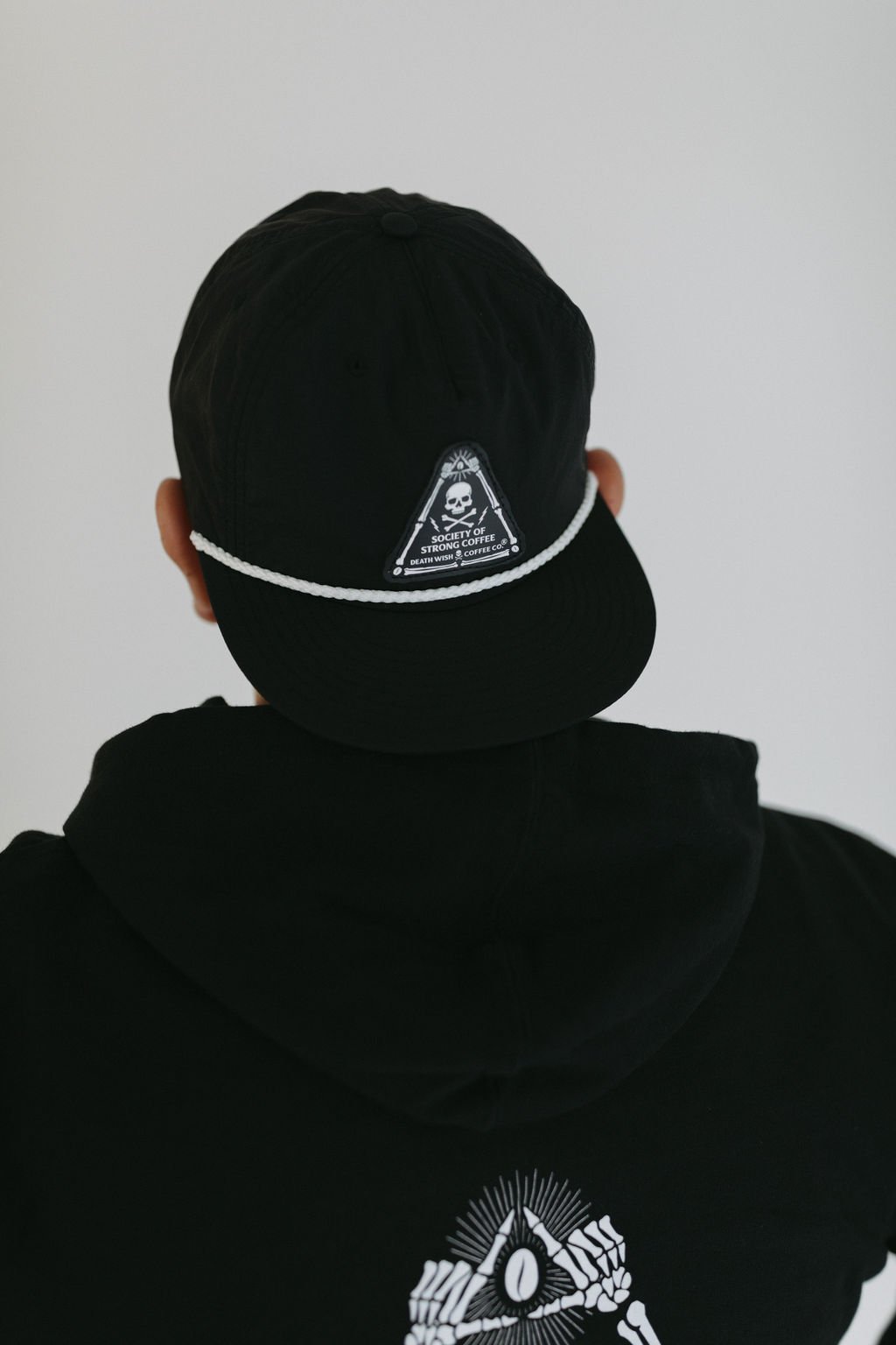 PVC patch on rope hat custom