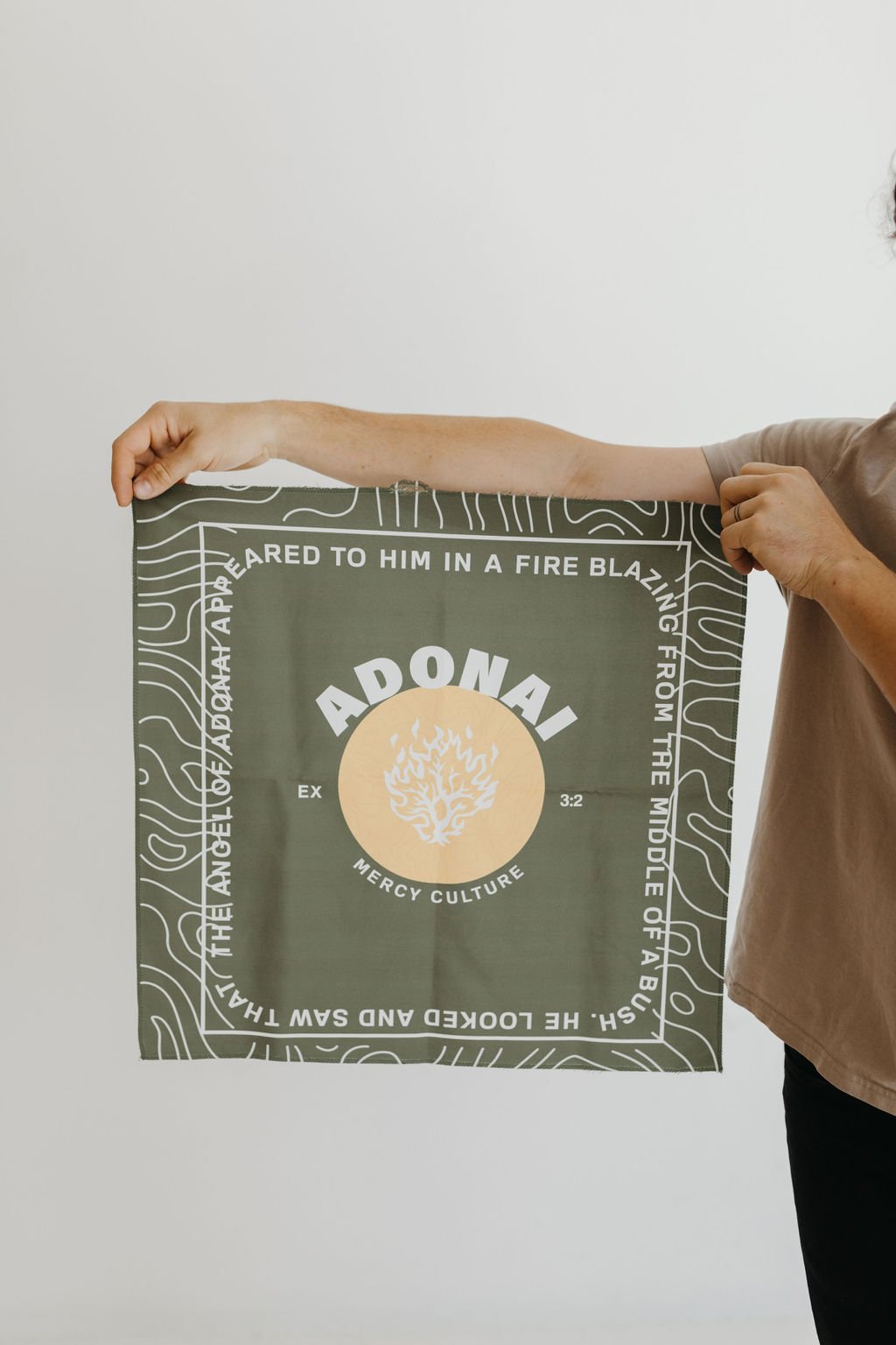 personalized digital bandana print