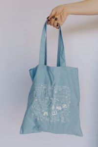 printed tote bag